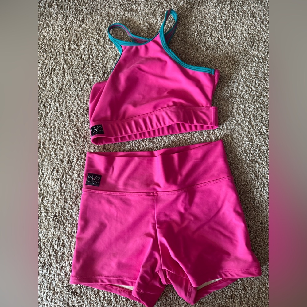 Kandi Kouture two piece outfit. Size CXL fits like a 10/12